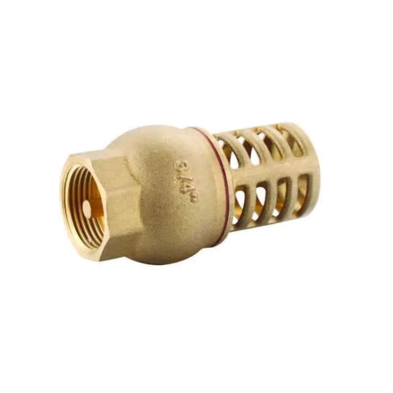 Zawór zwrotny 5/4" z mosiężnym koszem ssącym Zawór zwrotny 5/4" z mosiężnym koszem ssącym