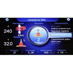 Półautomat spawalniczy 4w1 MULTI PERFECT BI-PULSE 251 4X4 MIG/MAG/PULS/PODWÓJNY PULS/FCAW/MMA/TIG AC/DC HF Welder Fantasy 230V