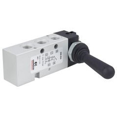 Zawór CAMOZZI 122-358-900 5/2 1/8" dzwignia bistabilny