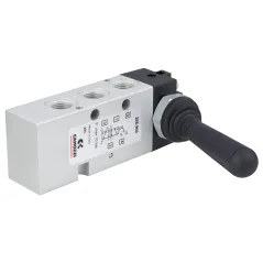Zawór CAMOZZI 122-358-900 5/2 1/8" dzwignia bistabilny