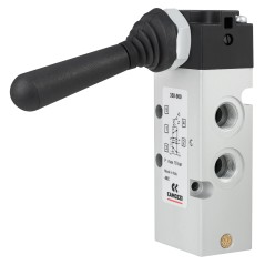 Zawór CAMOZZI 122-358-900 5/2 1/8" dzwignia bistabilny