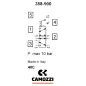 Zawór CAMOZZI 122-358-900 5/2 1/8" dzwignia bistabilny Zawór CAMOZZI 122-358-900 5/2 1/8" dzwignia bistabilny