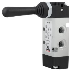 Zawór CAMOZZI 122-368-905 5/3 1/8" CC dźwignia monostabilny