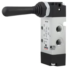 Zawór CAMOZZI 122-368-905 5/3 1/8" CC dźwignia monostabilny