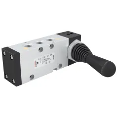 Zawór CAMOZZI 123-454-900 5/2 bistabilny 1/4" dźwignia