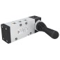 Zawór CAMOZZI 123-454-900 5/2 bistabilny 1/4" dźwignia Zawór CAMOZZI 123-454-900 5/2 bistabilny 1/4" dźwignia