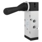 Zawór CAMOZZI 123-454-900 5/2 bistabilny 1/4" dźwignia Zawór CAMOZZI 123-454-900 5/2 bistabilny 1/4" dźwignia