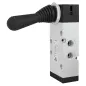 Zawór CAMOZZI 123-454-900 5/2 bistabilny 1/4" dźwignia