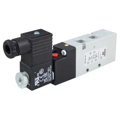 Zawór CAMOZZI 130-354-015-02 5/2 1/4" monostabilny + Cewka 230VAC + Wtyczka