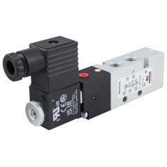 Zawór CAMOZZI 130-358-015-02 5/2 1/8" monostabilny + Cewka 230V AC + Wtyczka