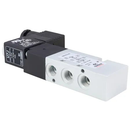 Zawór CAMOZZI 130-358-015-02 5/2 1/8" monostabilny + Cewka 230V AC + Wtyczka