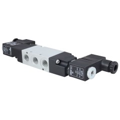 Zawór CAMOZZI 354-011-02 5/2 1/4" bistabilny + Cewka 230VAC + Wtyczka