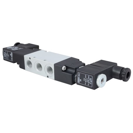 Zawór CAMOZZI 354-011-02 5/2 1/4" bistabilny + Cewka 230VAC + Wtyczka
