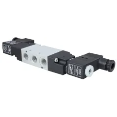 Zawór CAMOZZI 354-011-02 5/2 1/4" bistabilny + Cewka 24VAC / 12VDC + Wtyczka