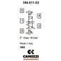 Zawór CAMOZZI 354-011-02 5/2 1/4" bistabilny + Cewka 24VAC / 12VDC + Wtyczka Zawór CAMOZZI 354-011-02 5/2 1/4" bistabilny + Cewka 24VAC / 12VDC + Wtyczka