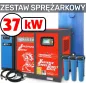 ARROW II sprężarka śrubowa VSD 37 kW 2040-5600 l/min. 10bar + zbiornik 1000l + separator + osuszacz + filtry P i M + osprzęt ARROW II sprężarka śrubowa VSD 37 kW 2040-5600 l/min. 10bar + zbiornik 1000l + separator + osuszacz + filtry P i M + osprzęt