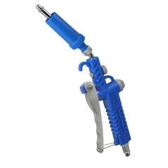 Pistolet do dmuchania 2w1 Venturi efekt lub zwykły regulacja 8mm dysza plastykowa