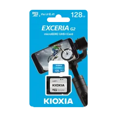 Karta pamięci microSD 128 GB UHS-I U1 Kioxia z adapterem
