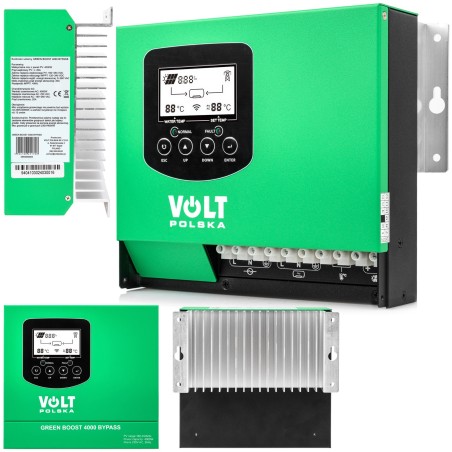 Przetwornica solarna GREEN BOOST 4000 BYPASS (160-350VDC)