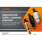 Odpowietrznik Calido z zaworem stopowym biały kolor Odpowietrznik Calido z zaworem stopowym biały kolor