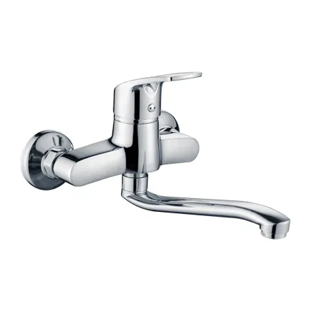 Duro Seria Zafiro bateria zlewozmywakowa ścienna z ruchomą wylewką 20 cm