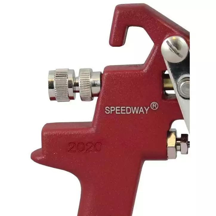 Pistolet lakierniczy SPEEDWAY czerwony HP 3.0mm