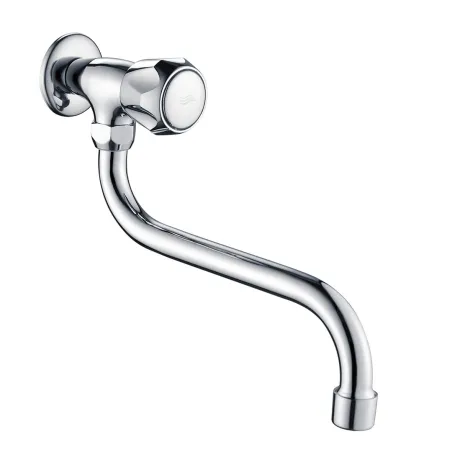 Bateria umywalkowo-zlewozmywakowa ścienna Duro typ S 20 cm