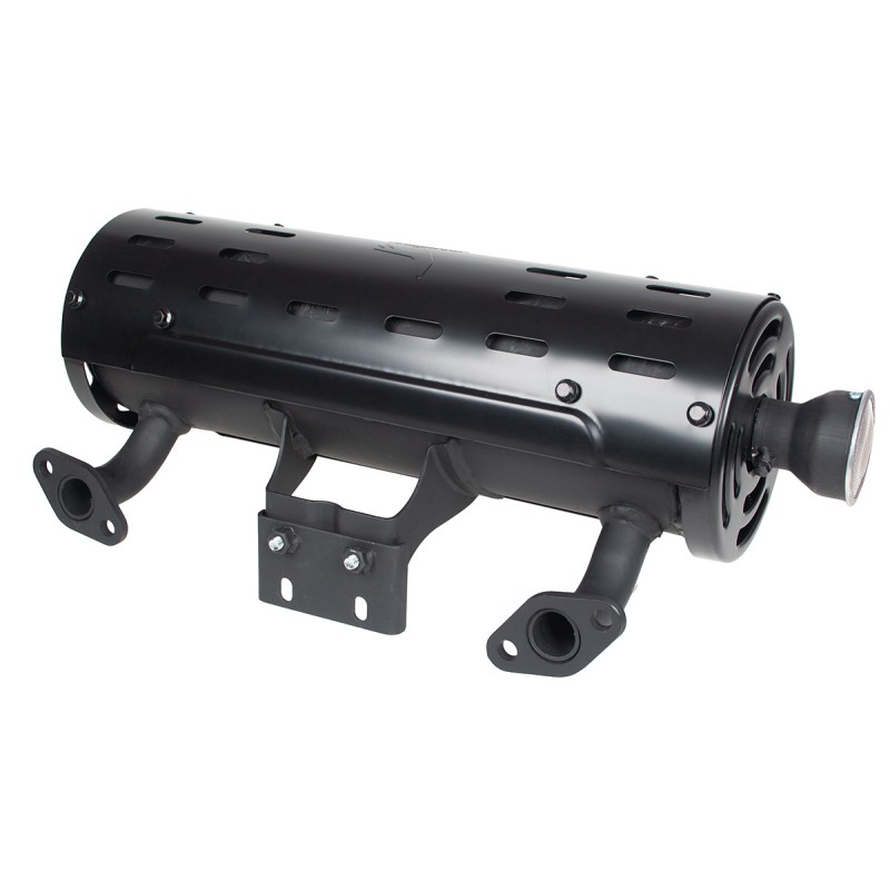 Tłumik Loncin LC2V80(T231) wylot na prawo CZĘŚĆ ORYGINALNA Tłumik Loncin LC2V80(T231) wylot na prawo CZĘŚĆ ORYGINALNA
