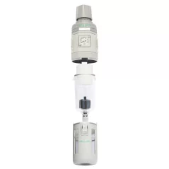 CKD W3000-10G-F1 Filtr+reduktor 5um 3/8' automatyczny spust