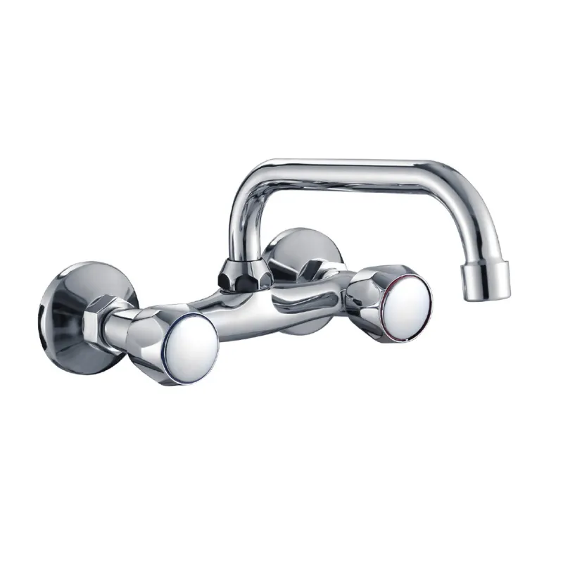 Duro Seria Verde Standart BATERIA UMYWALKOWA ŚCIENNA, Z RUCHOMĄ WYLEWKĄ C-16 CM Duro Seria Verde Standart BATERIA UMYWALKOWA ŚCIENNA, Z RUCHOMĄ WYLEWKĄ C-16 CM