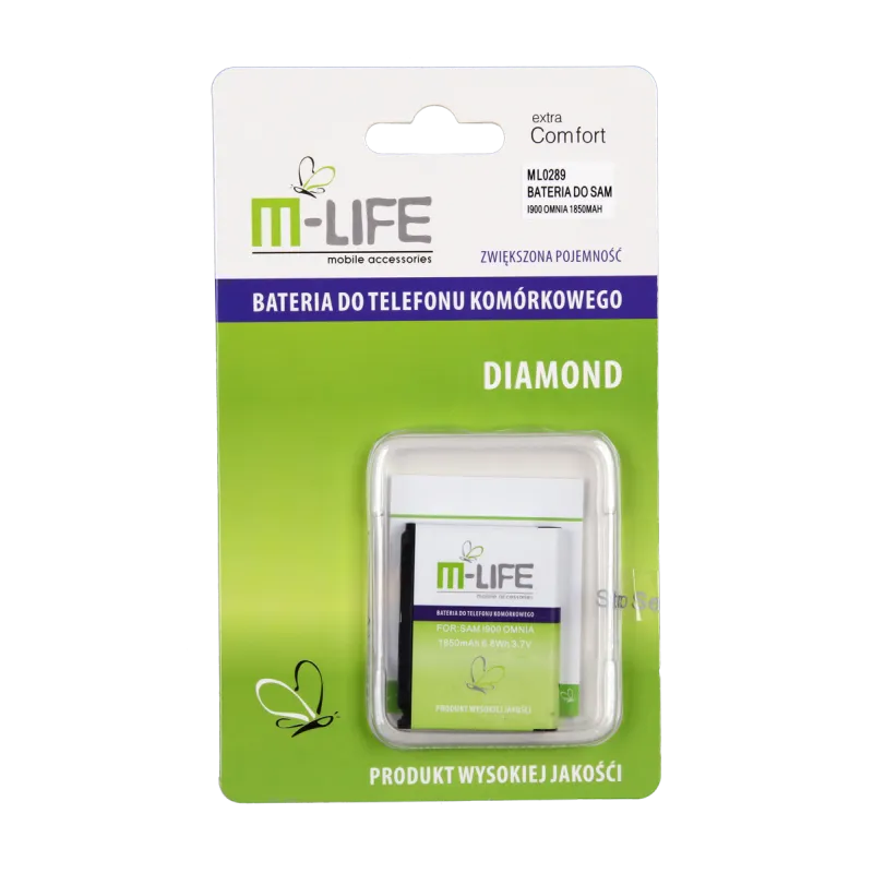 Bateria M-Life AB653850CU do SAMSUNG I900 OMNIA