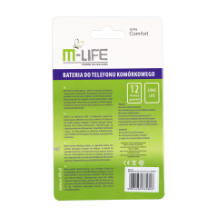 Bateria M-Life AB653850CU do SAMSUNG I900 OMNIA