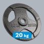 Obciążenie żeliwne olimpijskie 20kg, otwór 51mm, talerz z uchwytami, REBEL ACTIVE Obciążenie żeliwne olimpijskie 20kg, otwór 51mm, talerz z uchwytami, REBEL ACTIVE