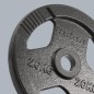 Obciążenie żeliwne olimpijskie 20kg, otwór 51mm, talerz z uchwytami, REBEL ACTIVE Obciążenie żeliwne olimpijskie 20kg, otwór 51mm, talerz z uchwytami, REBEL ACTIVE