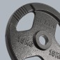 Obciążenie żeliwne olimpijskie zestaw 2x15kg, otwór 51mm, talerz z uchwytami, REBEL ACTIVE Obciążenie żeliwne olimpijskie zestaw 2x15kg, otwór 51mm, talerz z uchwytami, REBEL ACTIVE
