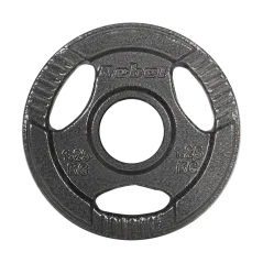 Obciążenie żeliwne olimpijskie zestaw 4x1.25kg, otwór 51mm, talerz z uchwytami, REBEL ACTIVE