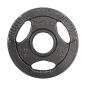 Obciążenie żeliwne olimpijskie zestaw 4x1.25kg, otwór 51mm, talerz z uchwytami, REBEL ACTIVE