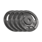 Obciążenie żeliwne olimpijskie zestaw 4x2.5kg, otwór 51mm, talerz z uchwytami, REBEL ACTIVE Obciążenie żeliwne olimpijskie zestaw 4x2.5kg, otwór 51mm, talerz z uchwytami, REBEL ACTIVE