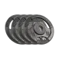 Obciążenie żeliwne olimpijskie zestaw 4x2.5kg, otwór 51mm, talerz z uchwytami, REBEL ACTIVE Obciążenie żeliwne olimpijskie zestaw 4x2.5kg, otwór 51mm, talerz z uchwytami, REBEL ACTIVE