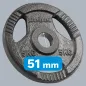 Obciążenie żeliwne olimpijskie zestaw 4x5kg, otwór 51mm, talerz z uchwytami, REBEL ACTIVE Obciążenie żeliwne olimpijskie zestaw 4x5kg, otwór 51mm, talerz z uchwytami, REBEL ACTIVE