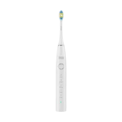Soniczna szczoteczka do zębów TEESA SONIC 2 biała, 5 trybów pracy, etui podróżne , USB typ C