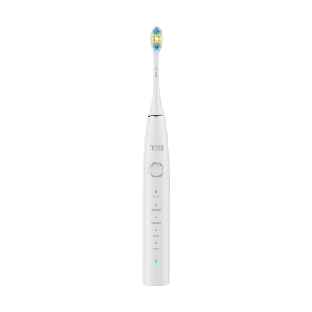 Soniczna szczoteczka do zębów TEESA SONIC 2 biała, 5 trybów pracy, etui podróżne , USB typ C