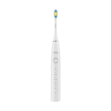 Soniczna szczoteczka do zębów TEESA SONIC 2 biała, 5 trybów pracy, etui podróżne , USB typ C