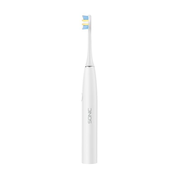Soniczna szczoteczka do zębów TEESA SONIC 2 biała, 5 trybów pracy, etui podróżne , USB typ C