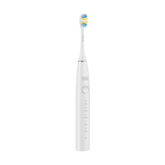 Soniczna szczoteczka do zębów TEESA SONIC 2 biała, 5 trybów pracy, etui podróżne , USB typ C