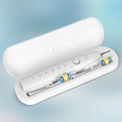 Soniczna szczoteczka do zębów TEESA SONIC 2 biała, 5 trybów pracy, etui podróżne , USB typ C