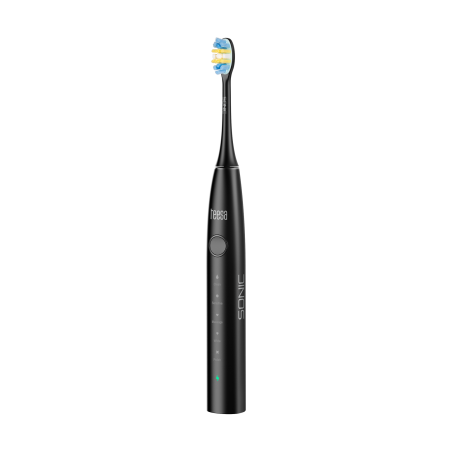 Soniczna szczoteczka do zębów TEESA SONIC 2 czarna , 5 trybów pracy, etui podróżne , USB typ C