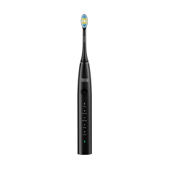 Soniczna szczoteczka do zębów TEESA SONIC 2 czarna , 5 trybów pracy, etui podróżne , USB typ C