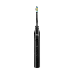 Soniczna szczoteczka do zębów TEESA SONIC 2 czarna , 5 trybów pracy, etui podróżne , USB typ C