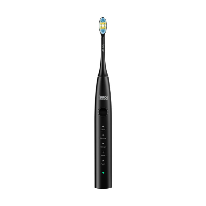 Soniczna szczoteczka do zębów TEESA SONIC 2 czarna , 5 trybów pracy, etui podróżne , USB typ C Soniczna szczoteczka do zębów TEESA SONIC 2 czarna , 5 trybów pracy, etui podróżne , USB typ C